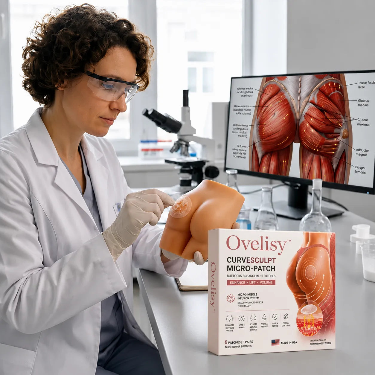 💥Selling out soon🔥- Ovelisy™ CurveSculpt Micro-Patch ✦ Sculpt • Firm • Smooth Lower Body Curves ✦ Micro-Needle Infusion System