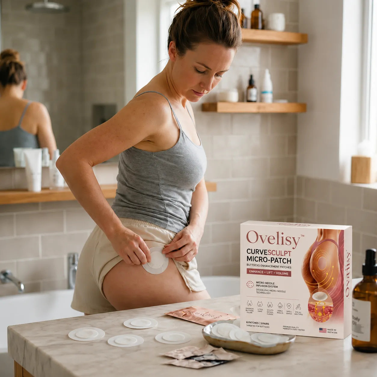 💥Selling out soon🔥- Ovelisy™ CurveSculpt Micro-Patch ✦ Sculpt • Firm • Smooth Lower Body Curves ✦ Micro-Needle Infusion System
