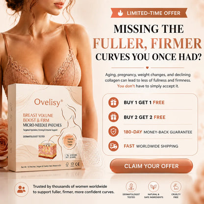 💥Selling out soon🔥- Ovelisy™Breast Enhance Mentmicroneedle Patch