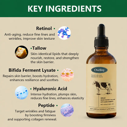 💥LAST DAY SALE-60% OFF🔥- Ovelisy® The First Tallow Retinol Serum That Doesn't Burn Sensitive Skin