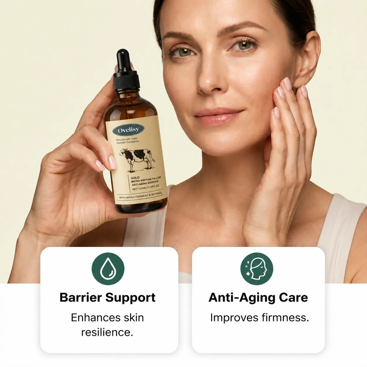💥LAST DAY SALE-60% OFF🔥- Ovelisy® The First Tallow Retinol Serum That Doesn't Burn Sensitive Skin